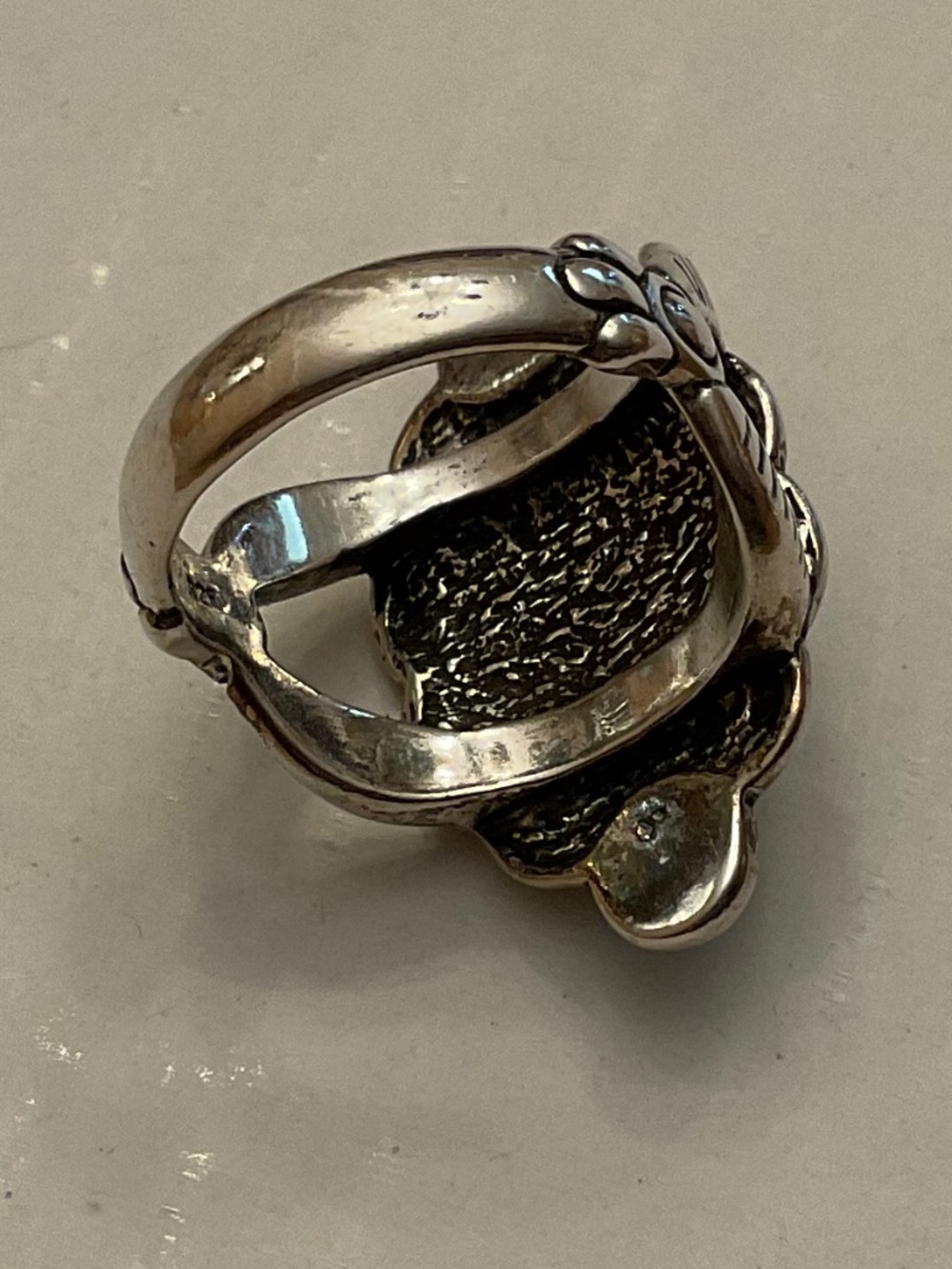 Carolyn Pollack Sterling Silver and Turquoise Ring - Picture 4 of 10